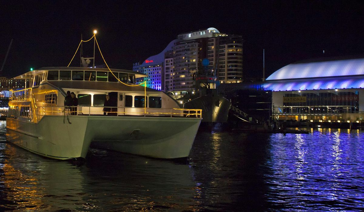 VIVID Cruise - Finest viewing boat on the Harbour, Eclipse.