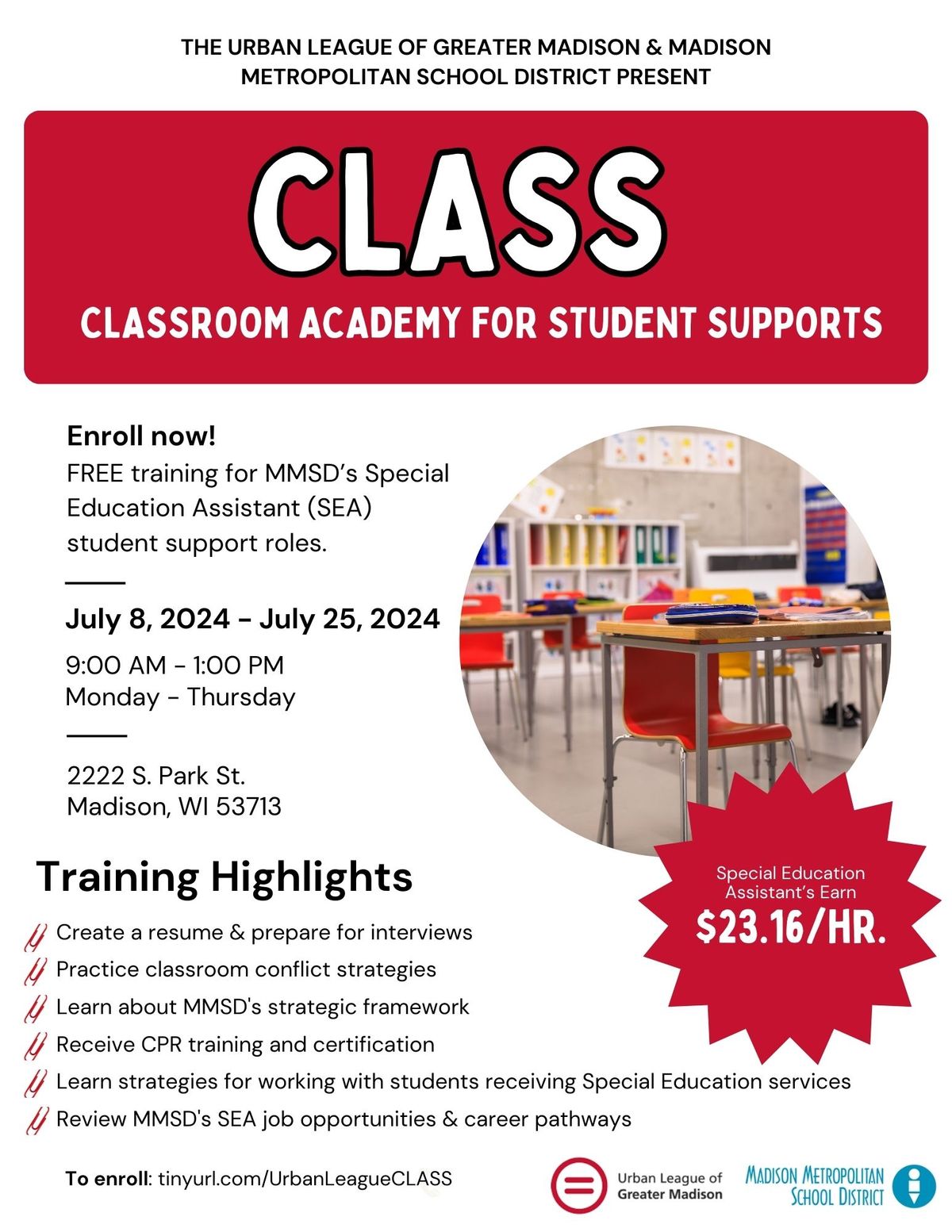 ULGM & MMSD's - Classroom Academy for Student Supports