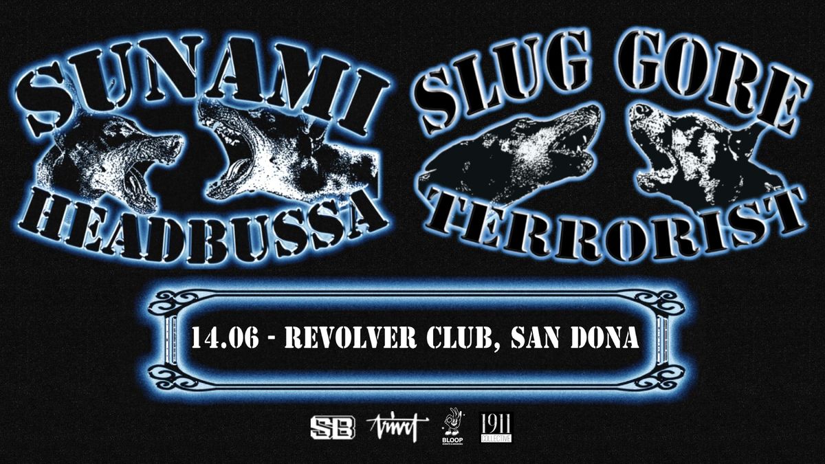 Sunami + Headbussa + Slug Gore & Guests