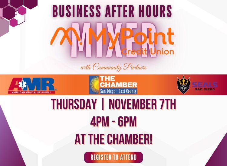 11\/7 Business After Hours Mixer at the Chamber!