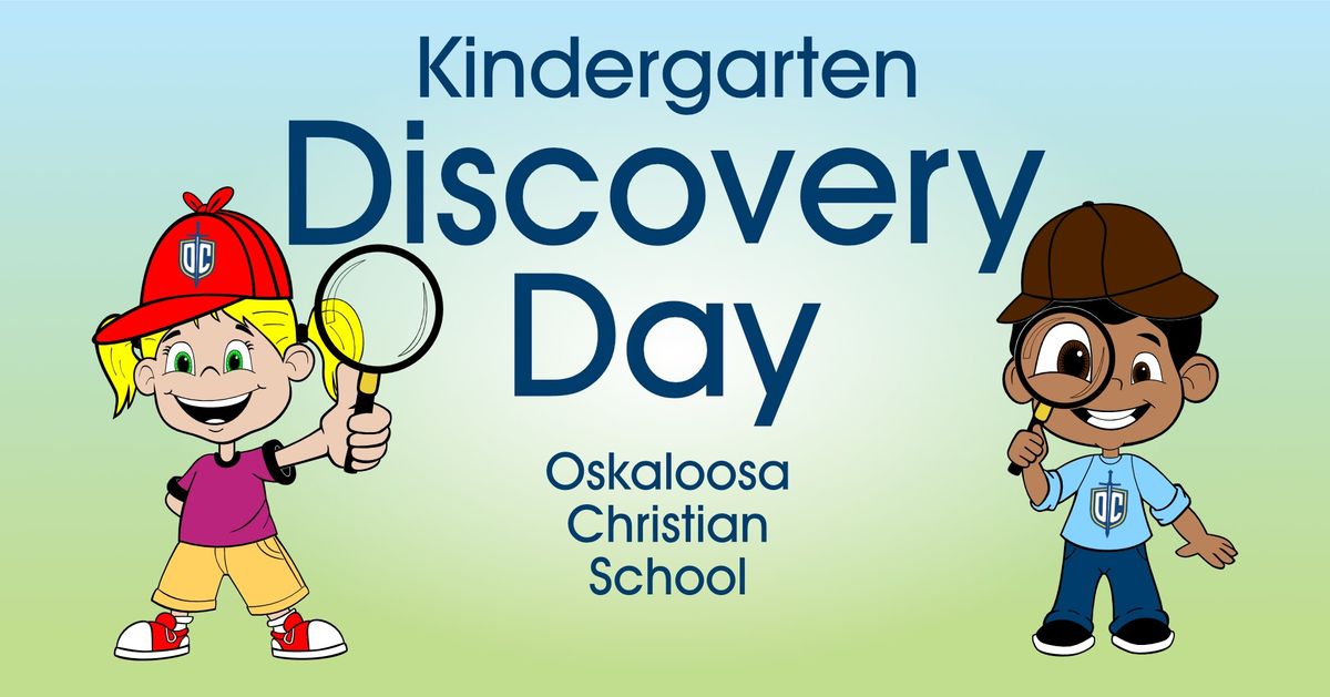 Kindergarten Discovery Day - Readiness Testing\/Information Day