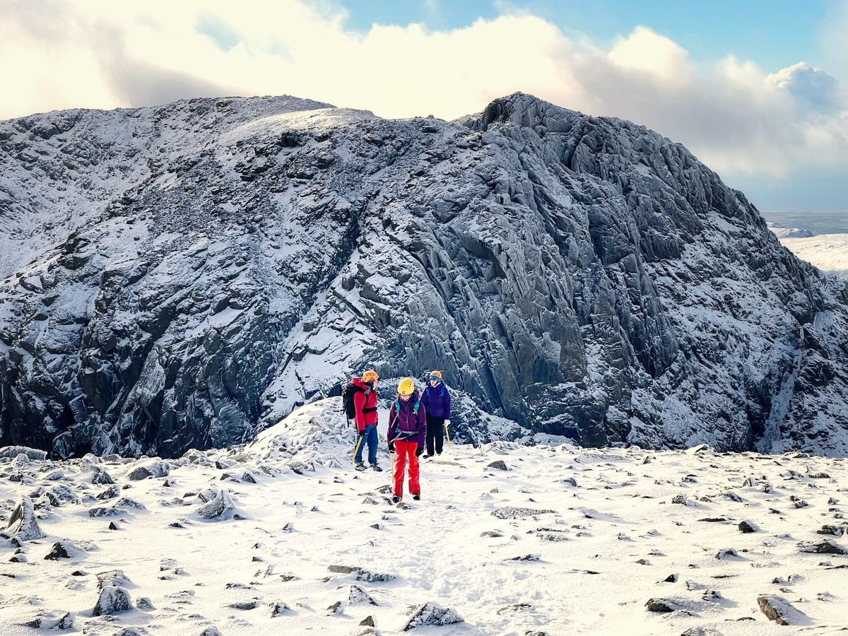 Winter Ascent of Scafell Pike