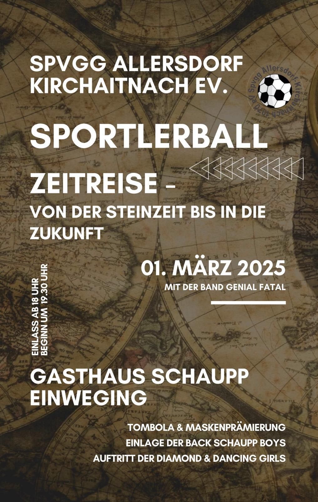 Sportlerball der Spvgg Allersdorf - Kirchaitnach