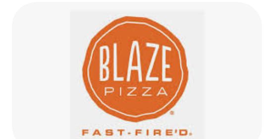 Blaze Pizza Fundraiser 