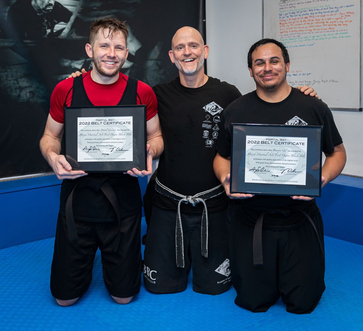 Black Belt Closing Ceremony For Coaches Brandyn and Danny 