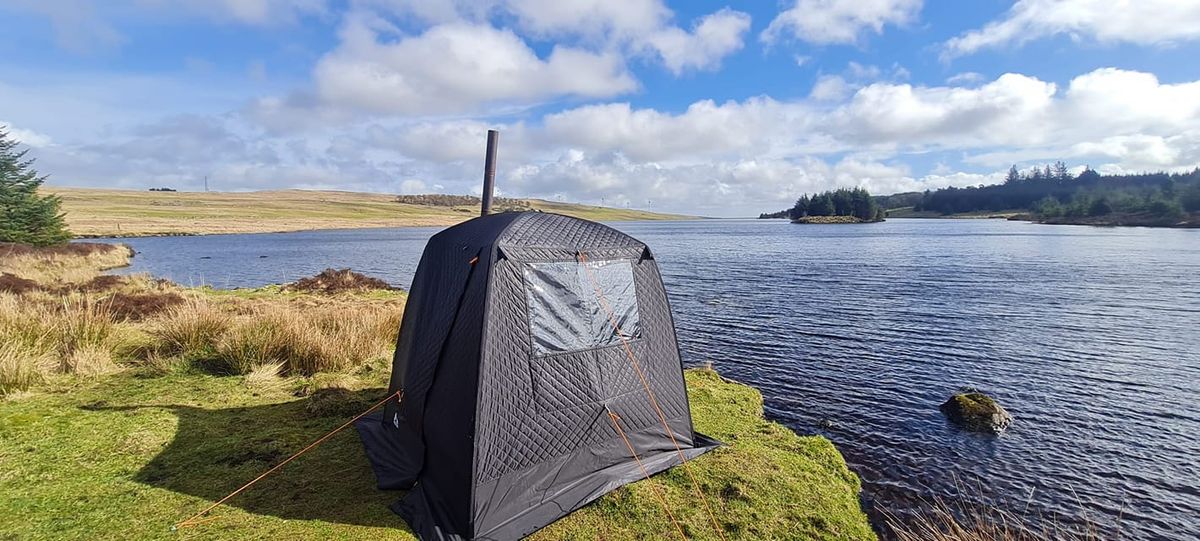 Outdoor Sauna and Cold Water dip (Loch Thom) (small tent)