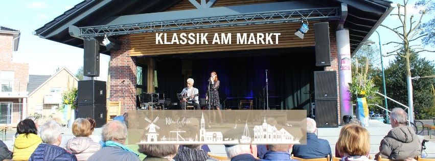 "Klassik am Markt" auf der Kulturb\u00fchne am Marktplatz Rhauderfehn