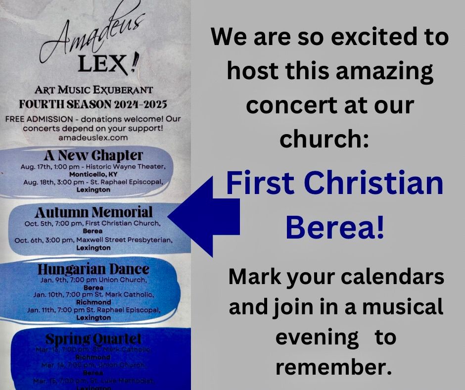 Amadeus Lex Chamber Music Series