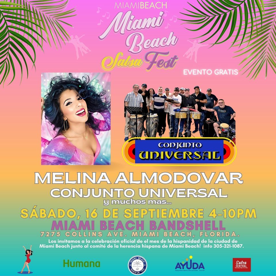 Miami Beach Salsa Fest - Melina Almod\u00f3var y Amigos