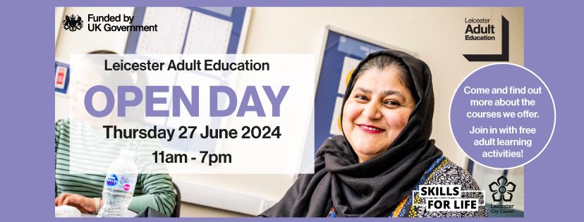 Leicester Adult Education Open Day! 