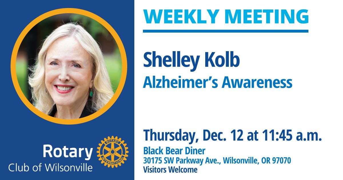 Alzheimer\u2019s Awareness with Shelley Kolb