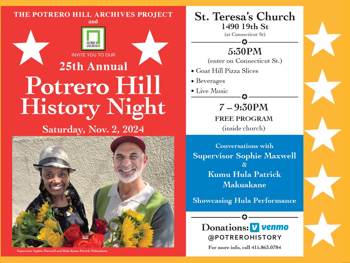 Potrero Hill History Night 2024