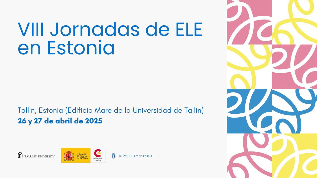 VIII Jornadas de ELE en Estonia