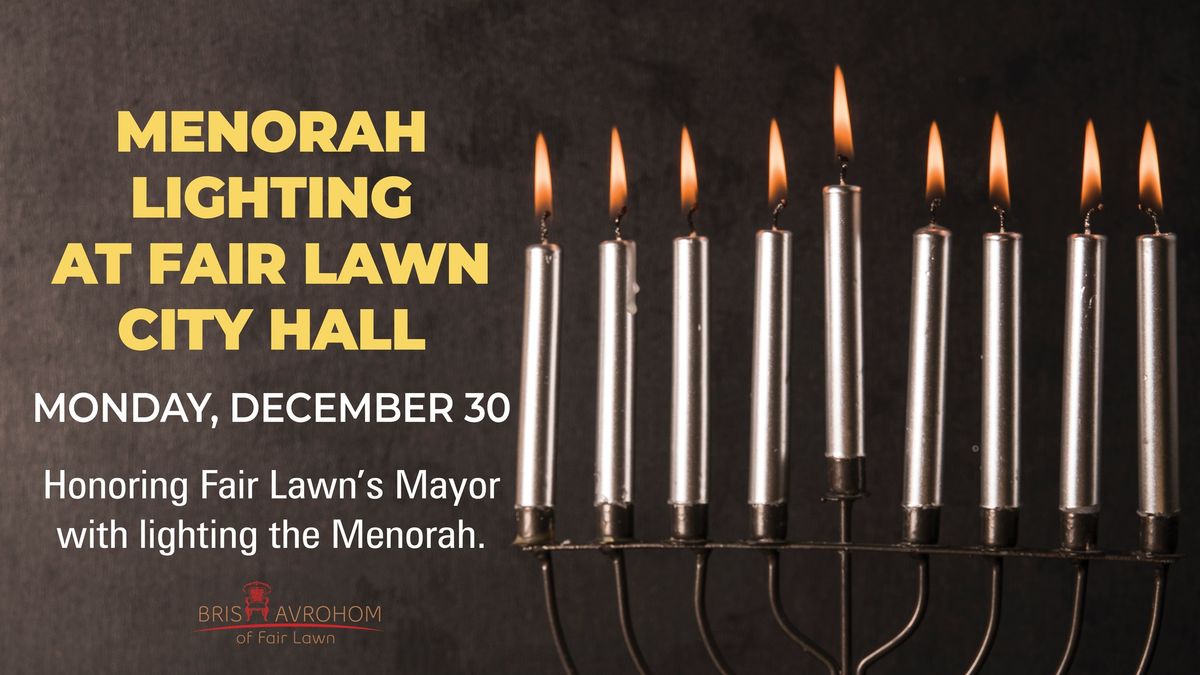 Community Menorah Lighting 