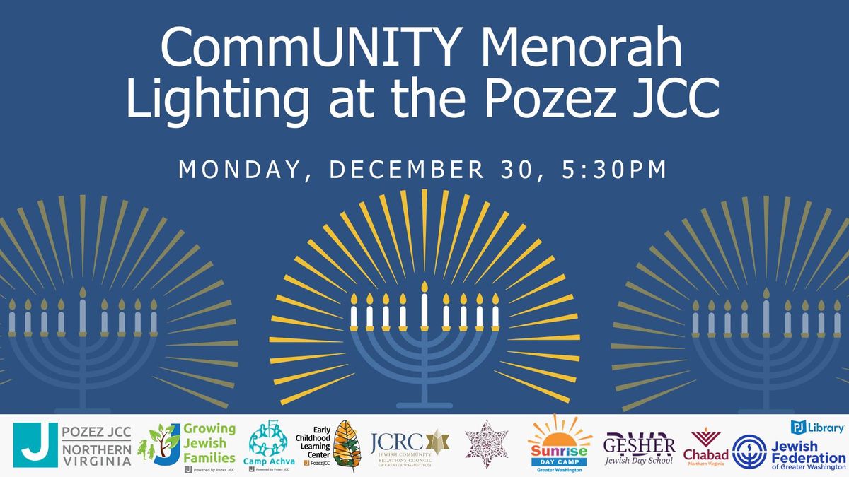 Hanukkah at the J: Community Menorah Lighting