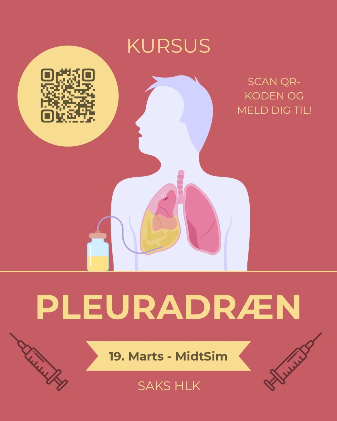 Pleuradr\u00e6n kursus