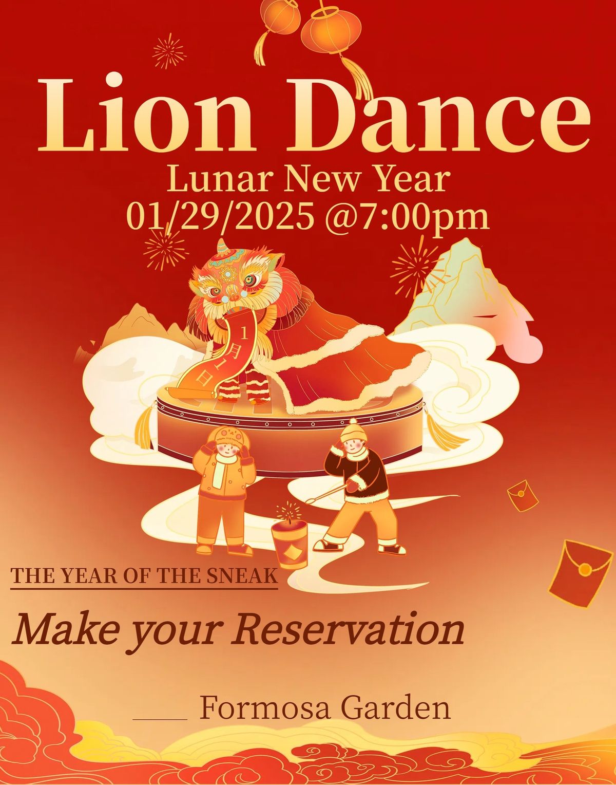 Celebrate Lunar New Year with a Lion Dance!