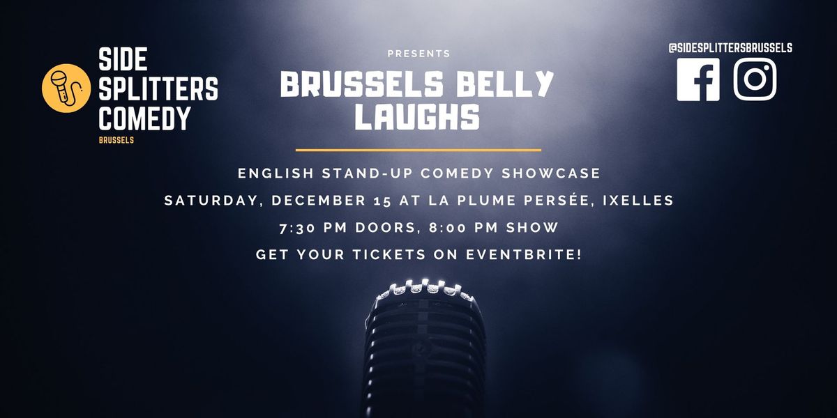 Brussels Belly Laughs (\ud83c\uddec\ud83c\udde7 Stand-up comedy showcase)