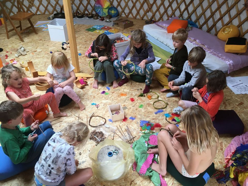 Kinderworkshop dromenvangers maken - Katrien Hermans