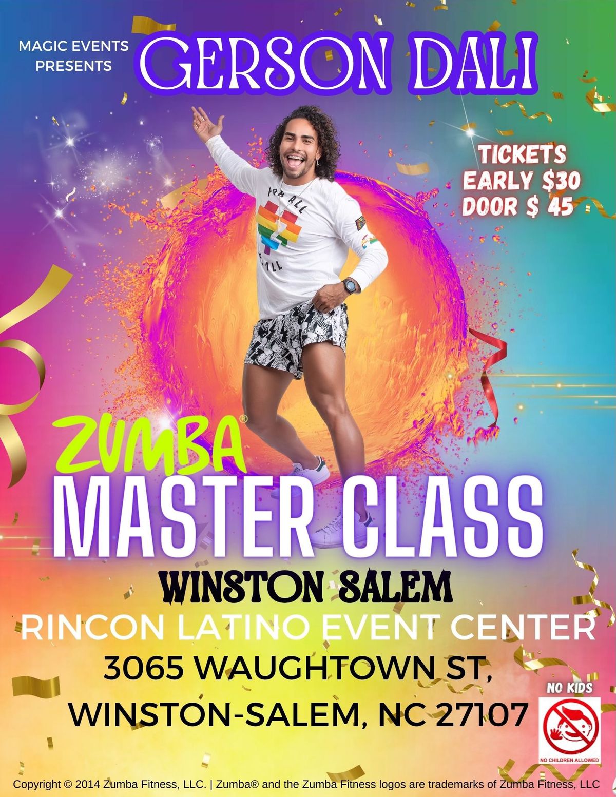 GERSON DALI IN WINSTON SALEM- MASTER CLASS