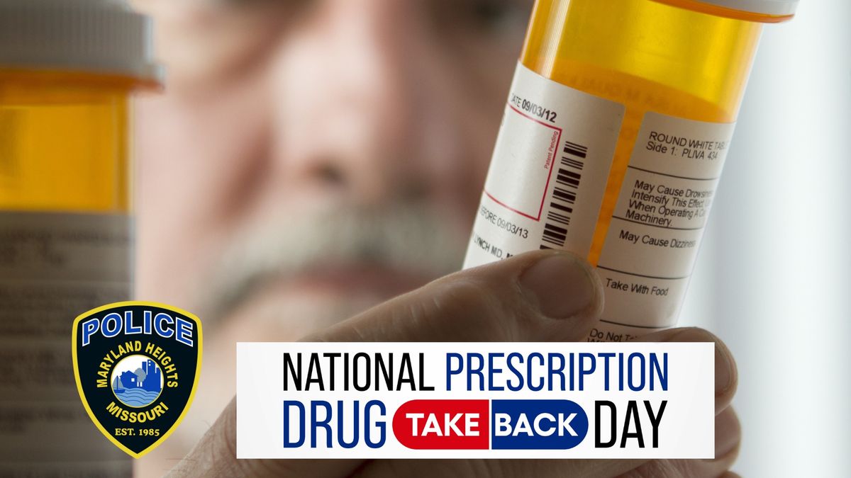 National Prescription Drug Take Back Day