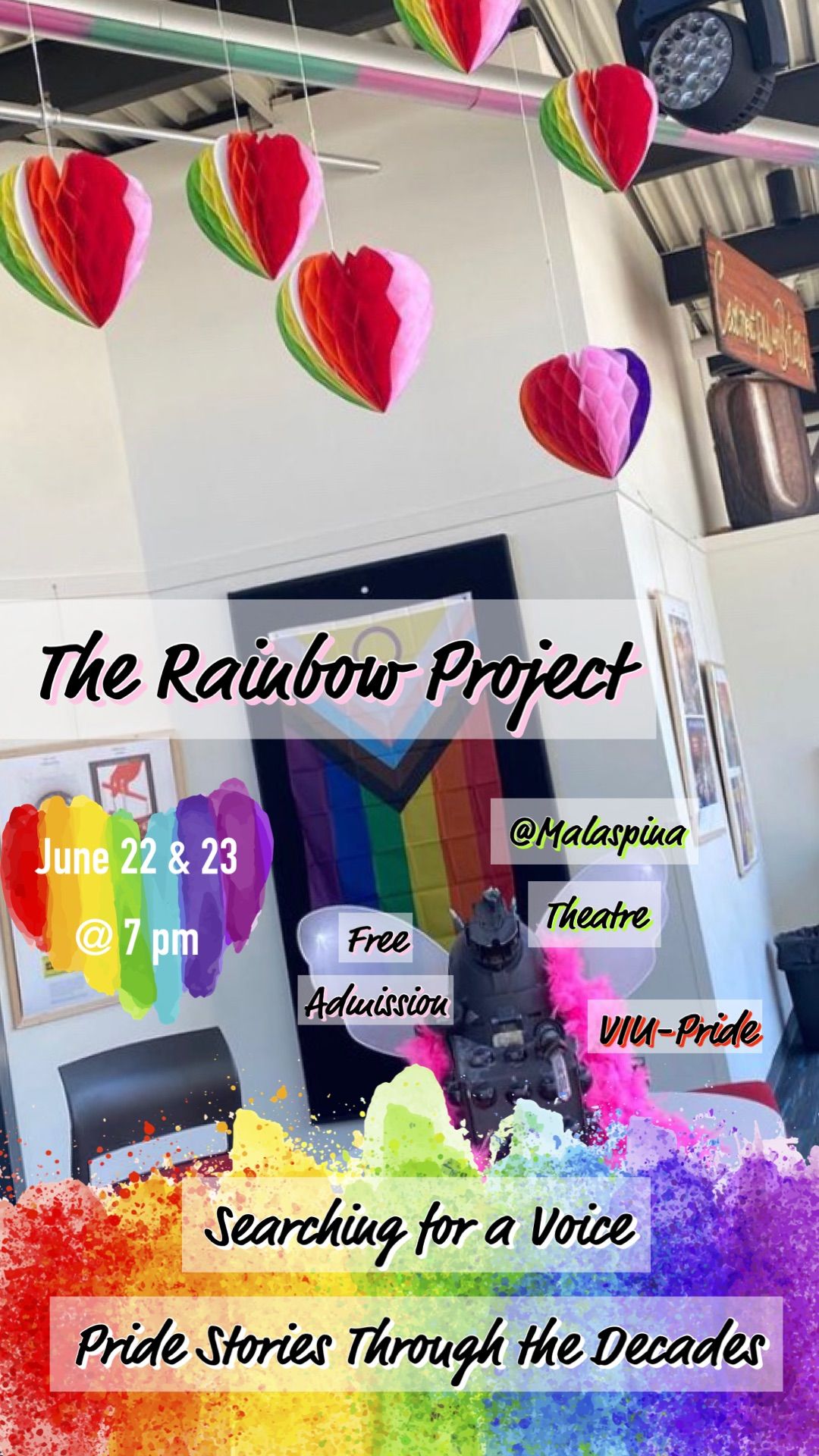 The Rainbow Project: Searching for a Voice , Pride Stories Through the Decades