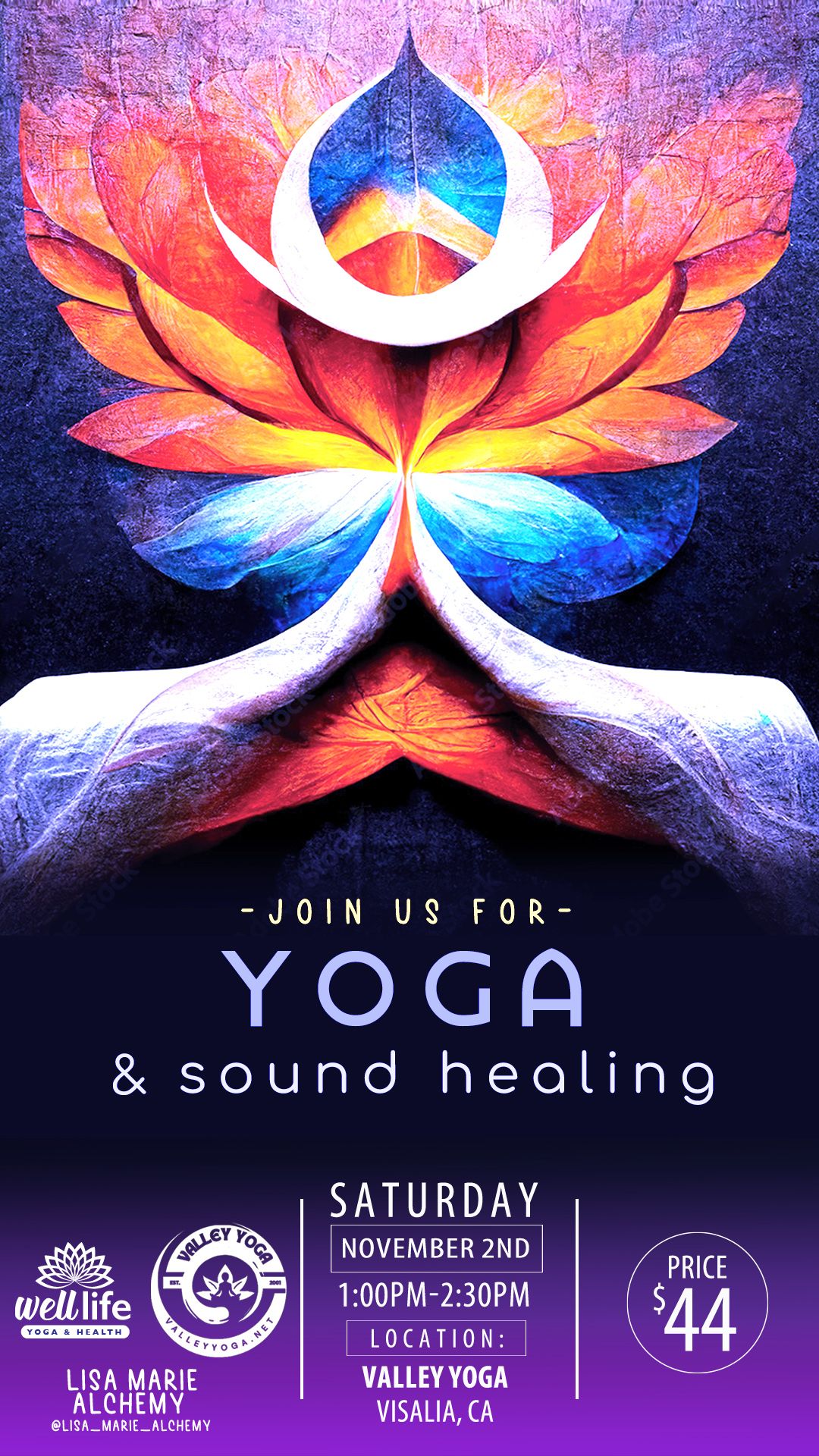 Relaxing Yoga & Sound Healing (Restorative yoga)