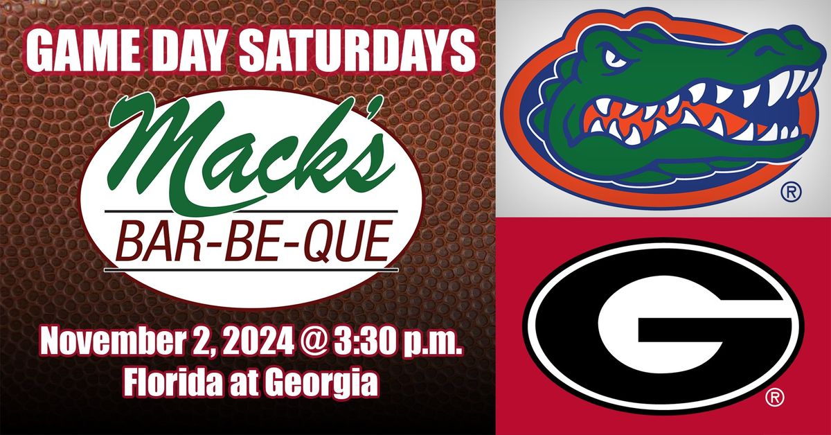 Georgia Bulldogs vs Florida Gators