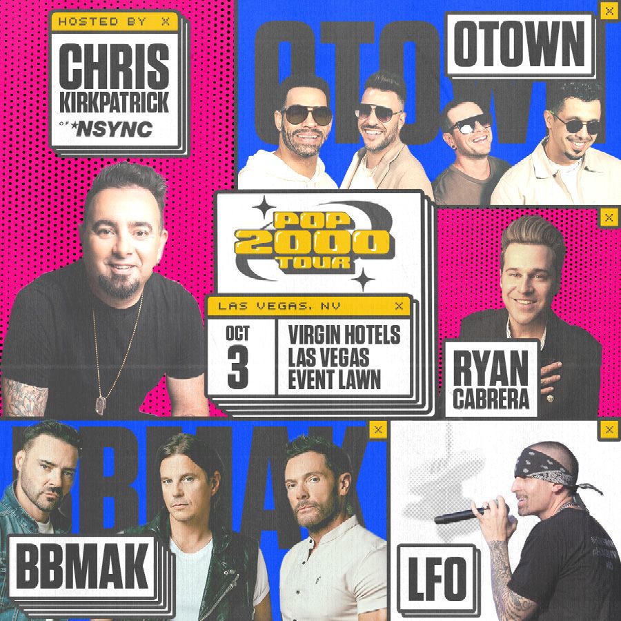 Pop 2000s Tour Hosted by Chris Kirkpatrick: Otown  LFO & Ryan Cabrera