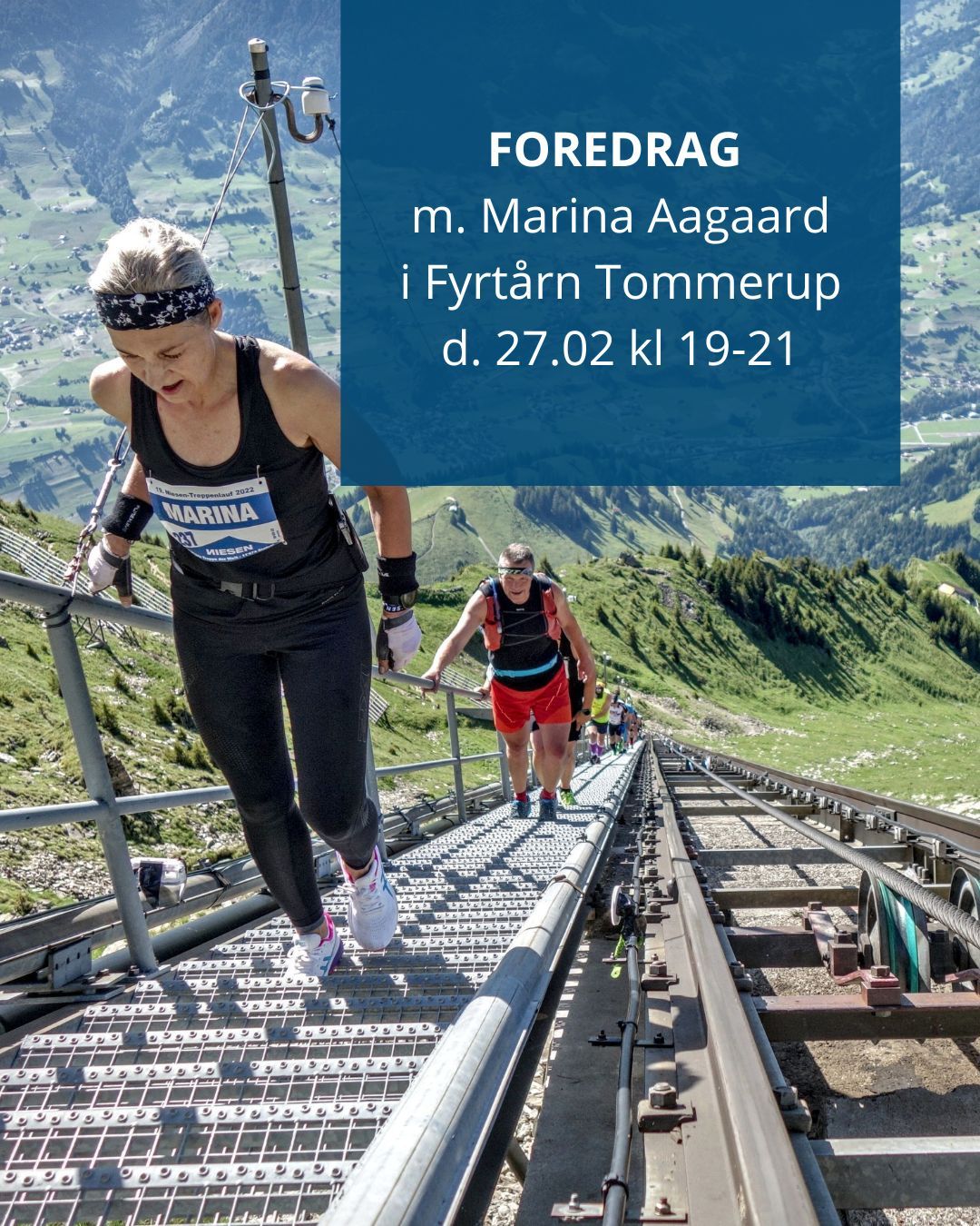 Foredrag m. Marina Aagaard 'Hjerne og krop i top \u2013 i fritid, tr\u00e6ning og p\u00e5 job'