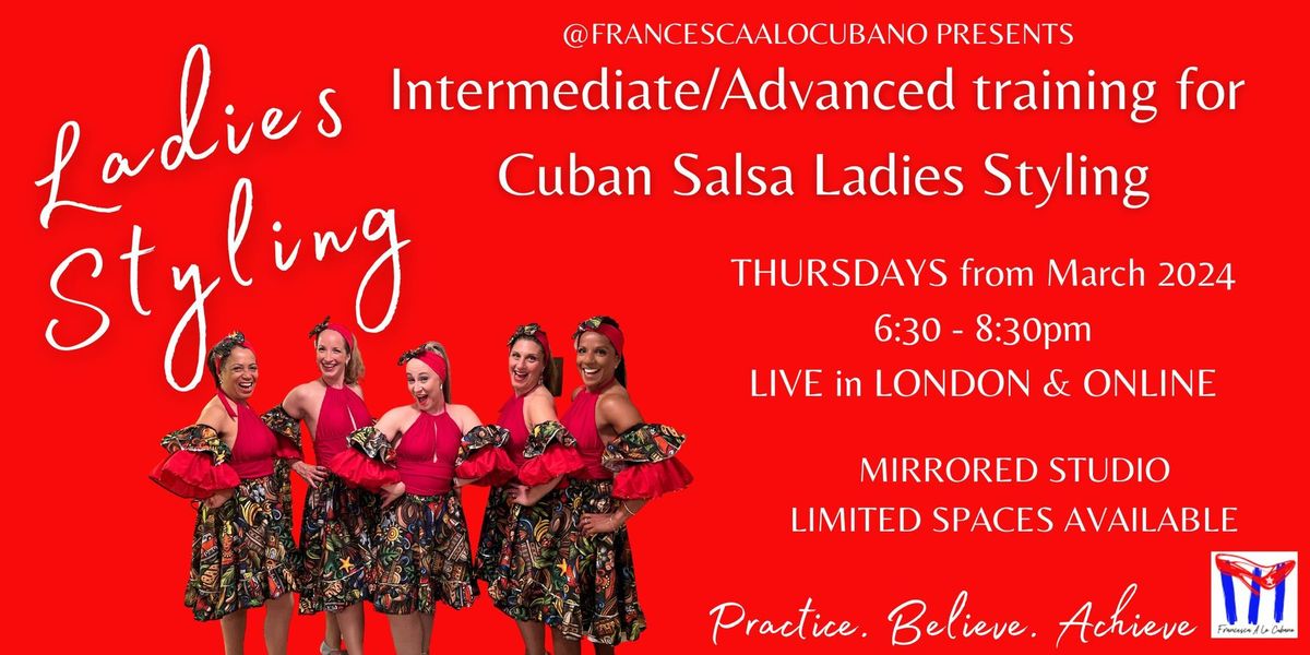 Cuban Salsa Ladies Styling Inter\/Adv