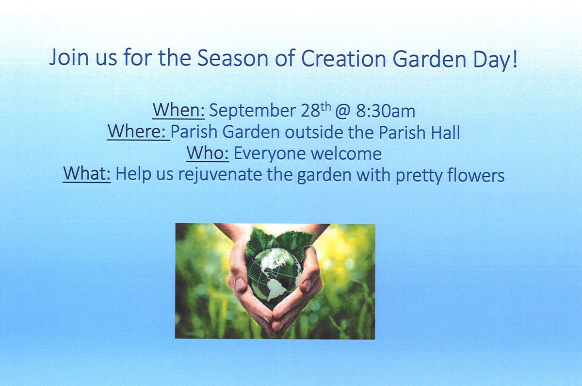 Season of Creation Garden Day