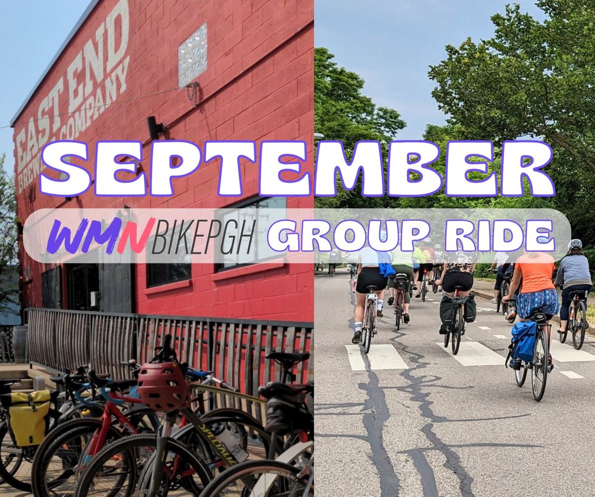 WMNBikePGH Group Ride (Larimer\/Wilkinsburg with social hour!)