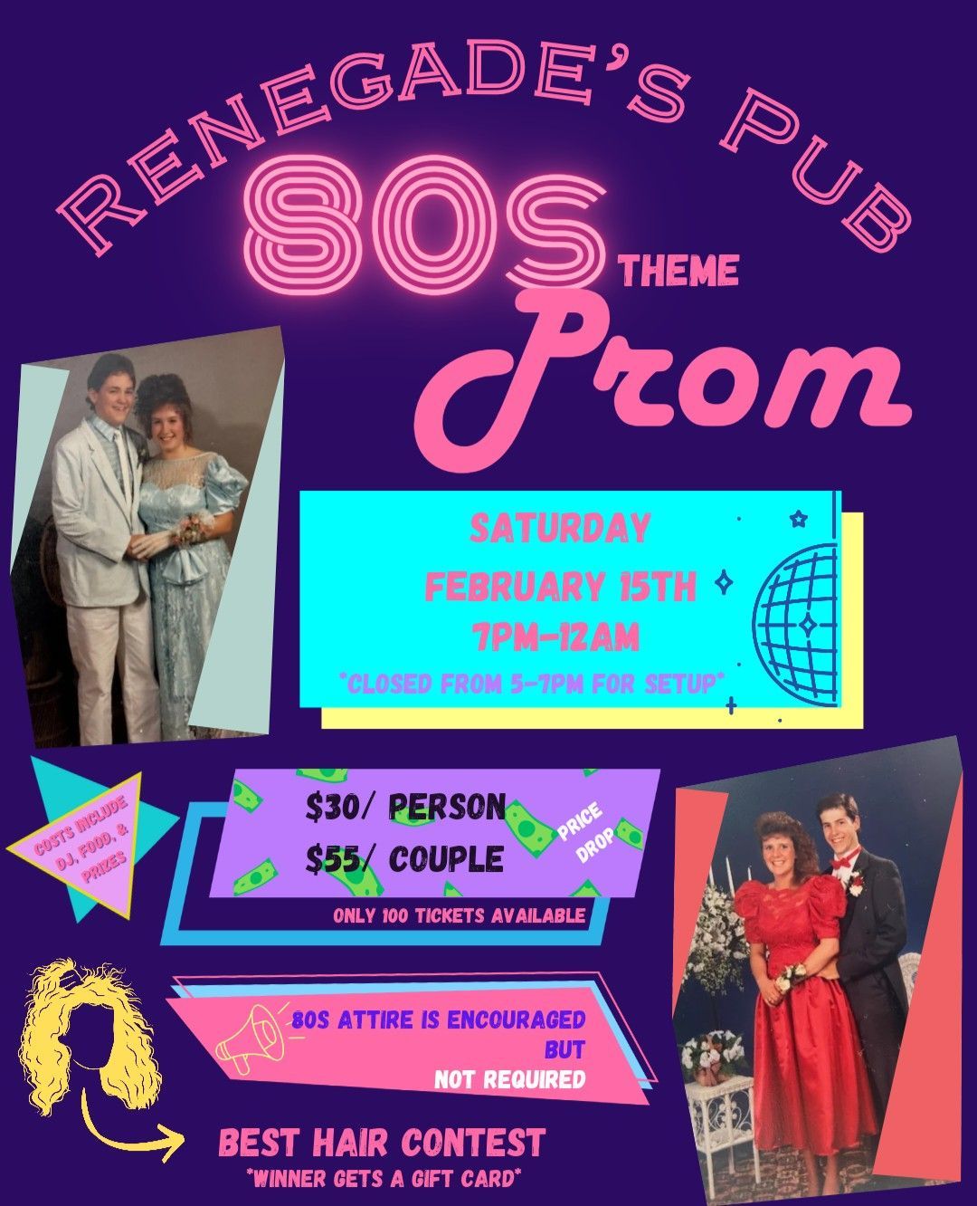 80's Prom Night!