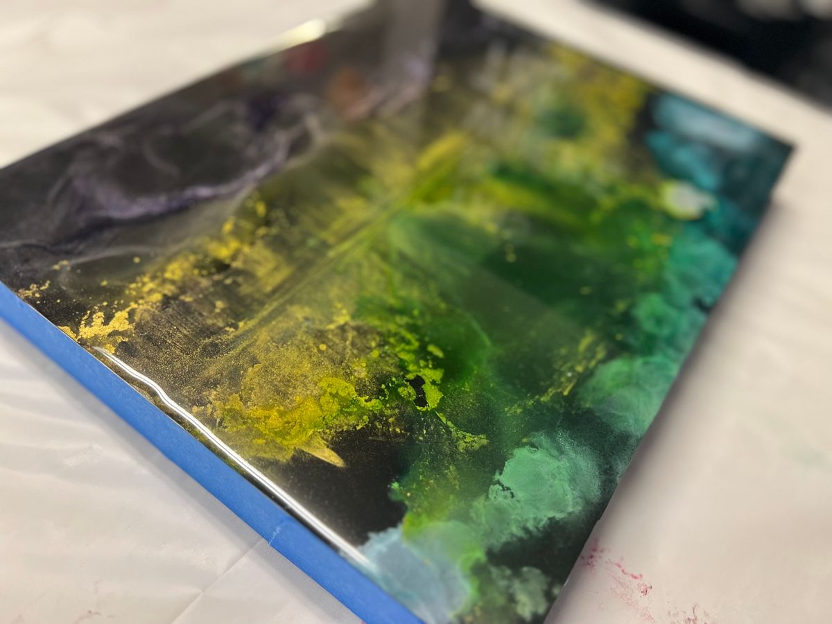 Alcohol Ink & Resin