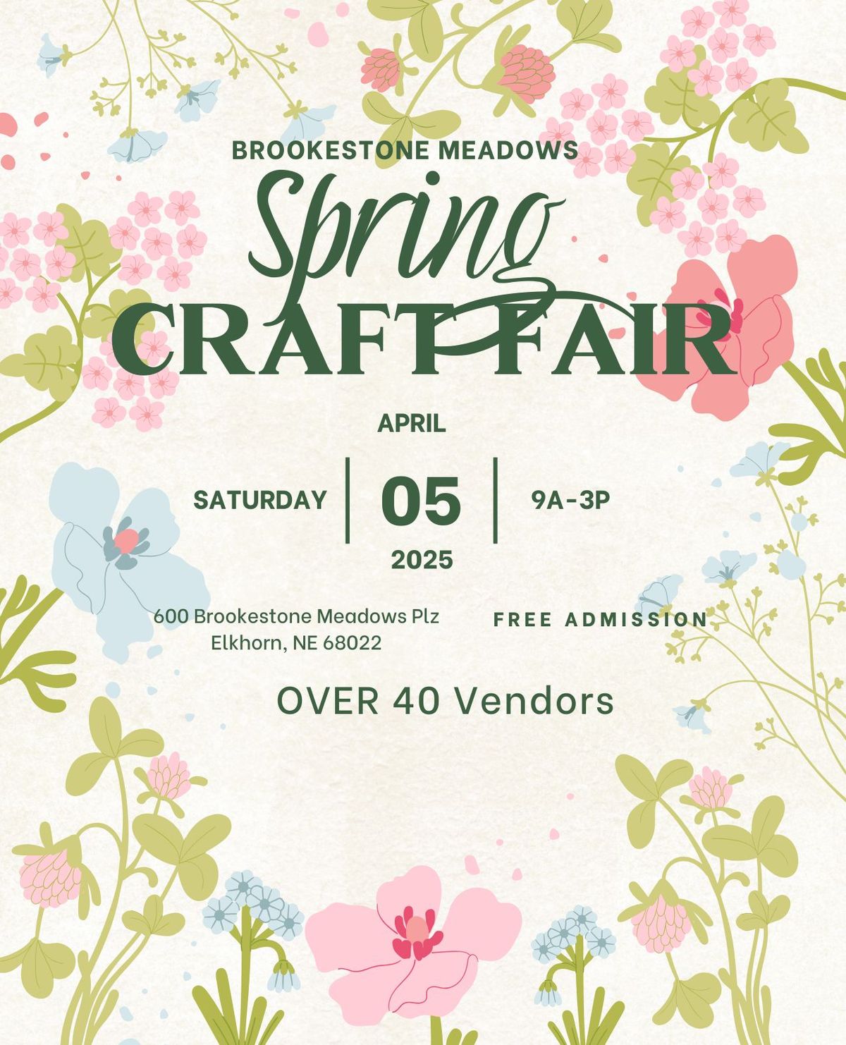 Spring Craft Fair 2025