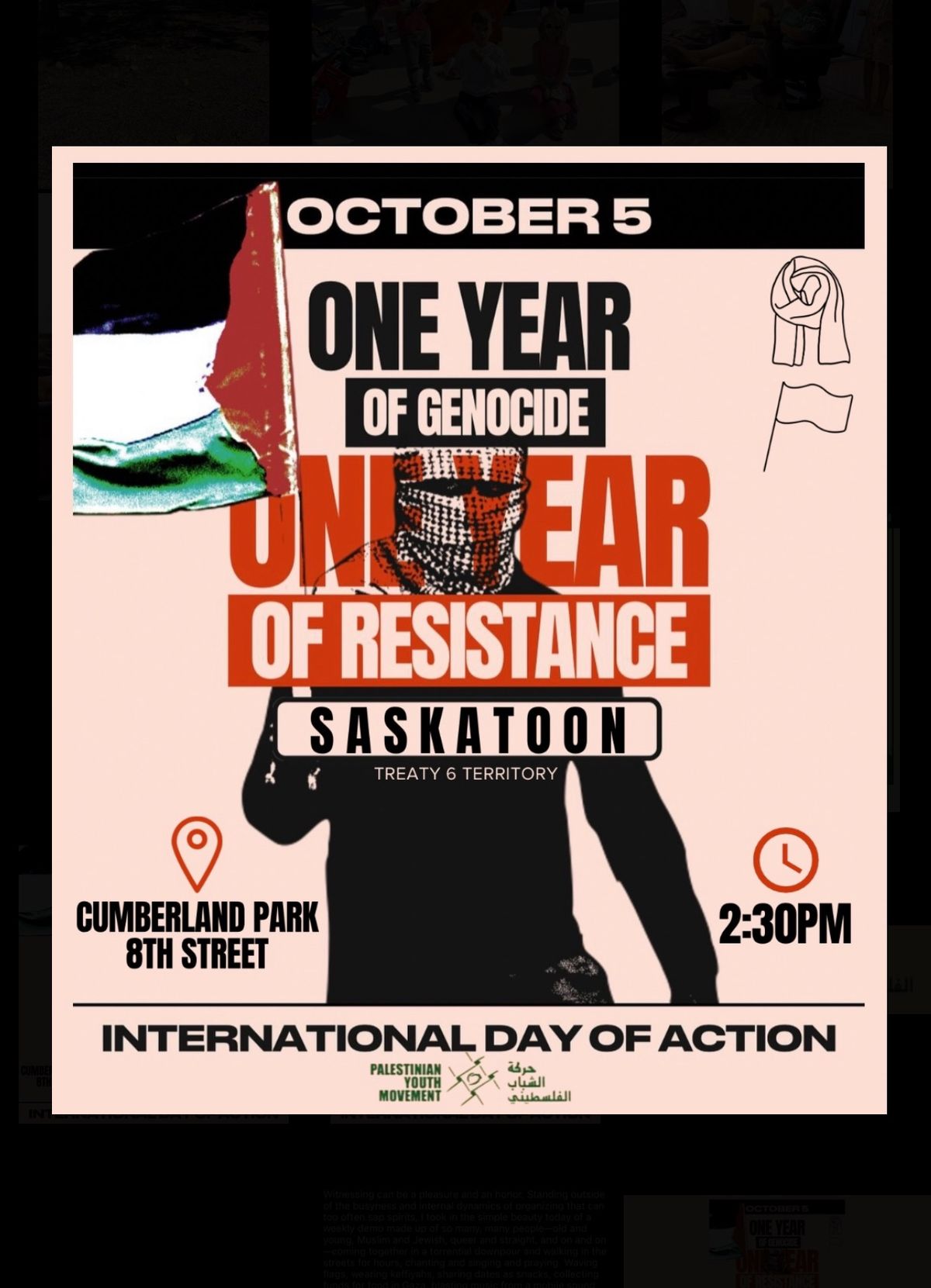 One Year of Resistance rally!!!