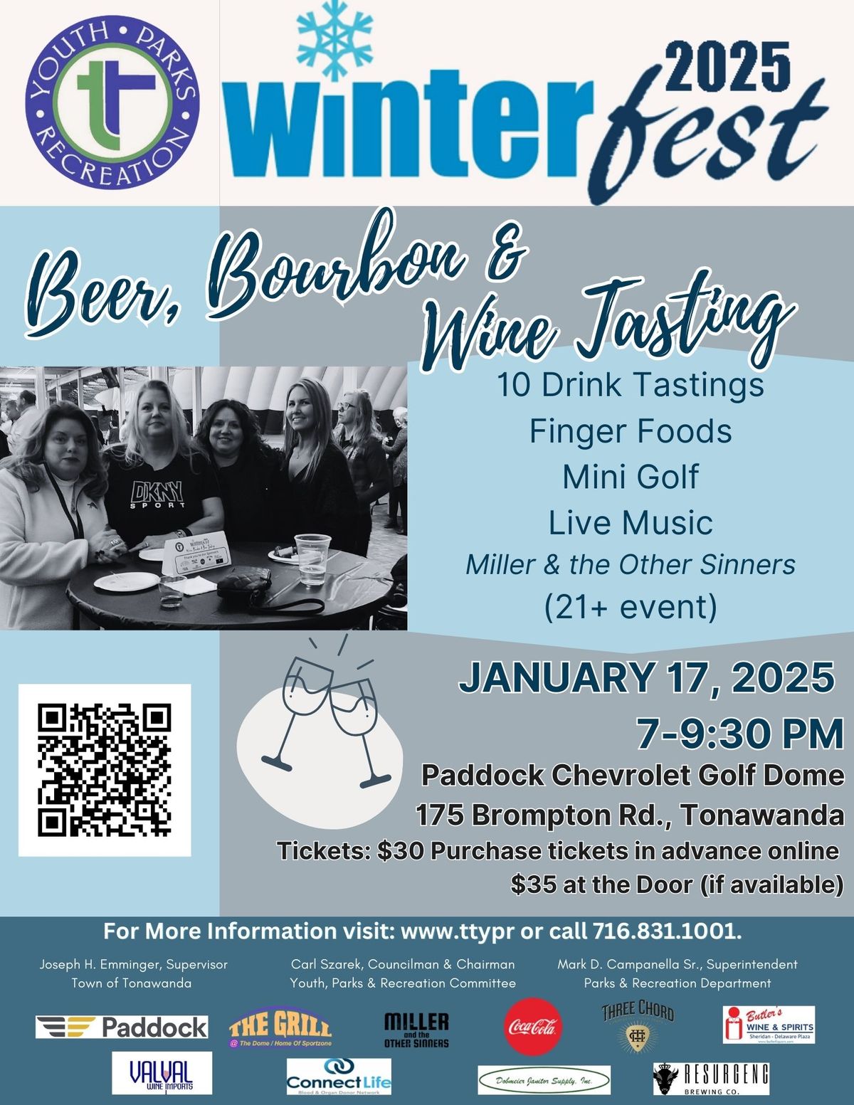 Winterfest Beer, Bourbon and Wine