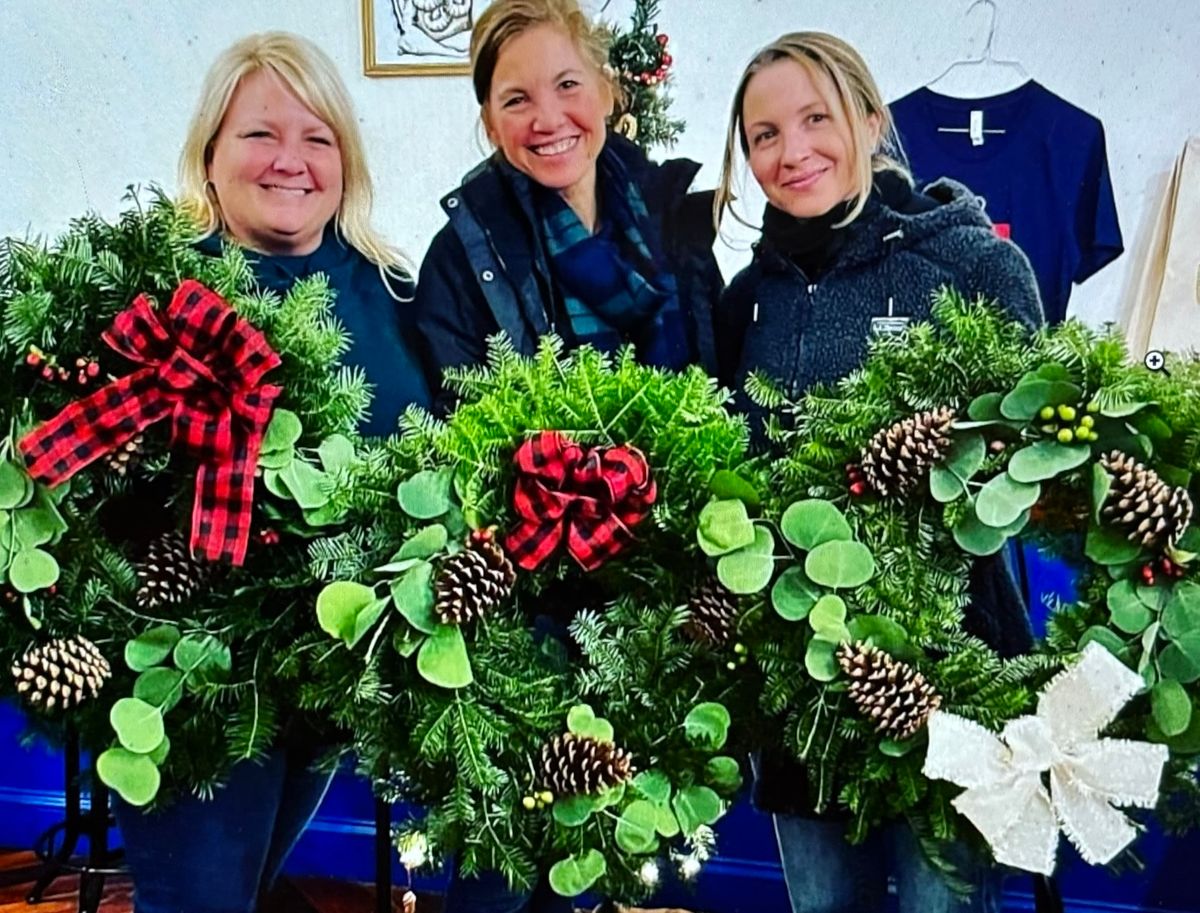 We're TRAVELING to ANGLE TREE BREWERY to make Christmas Wreaths 