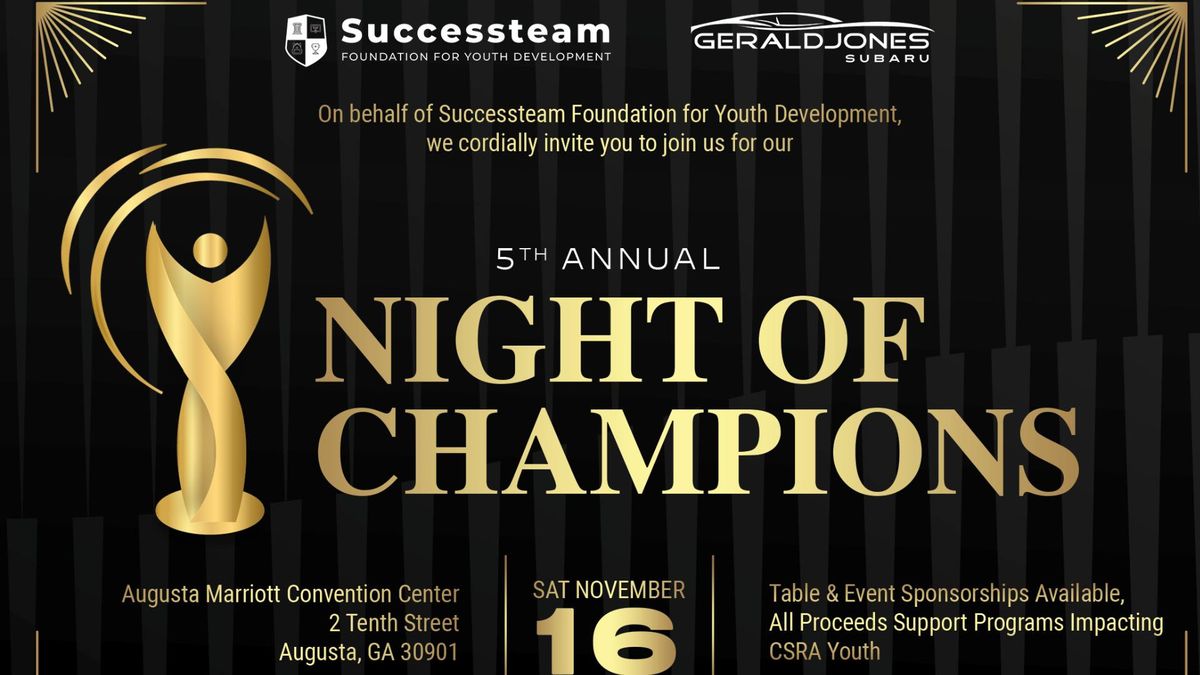 5th Annual Night of Champions Fundraising Gala