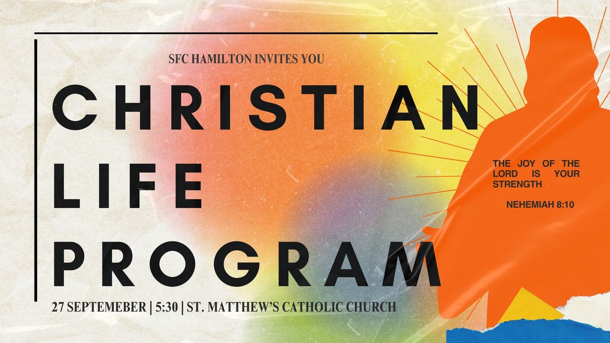 SFC Hamilton - Christian Life Program 2024