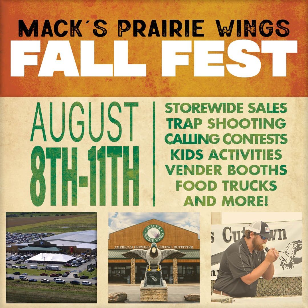 Mack's Prairie Wings 25th Annual Fall Festival