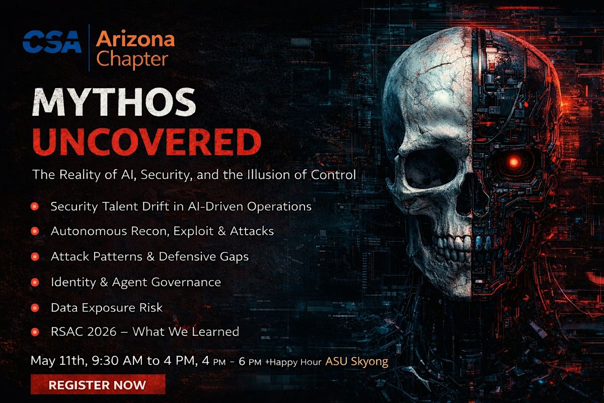 CSA Arizona Security Summit - May 11, 2026 - ASU Skysong