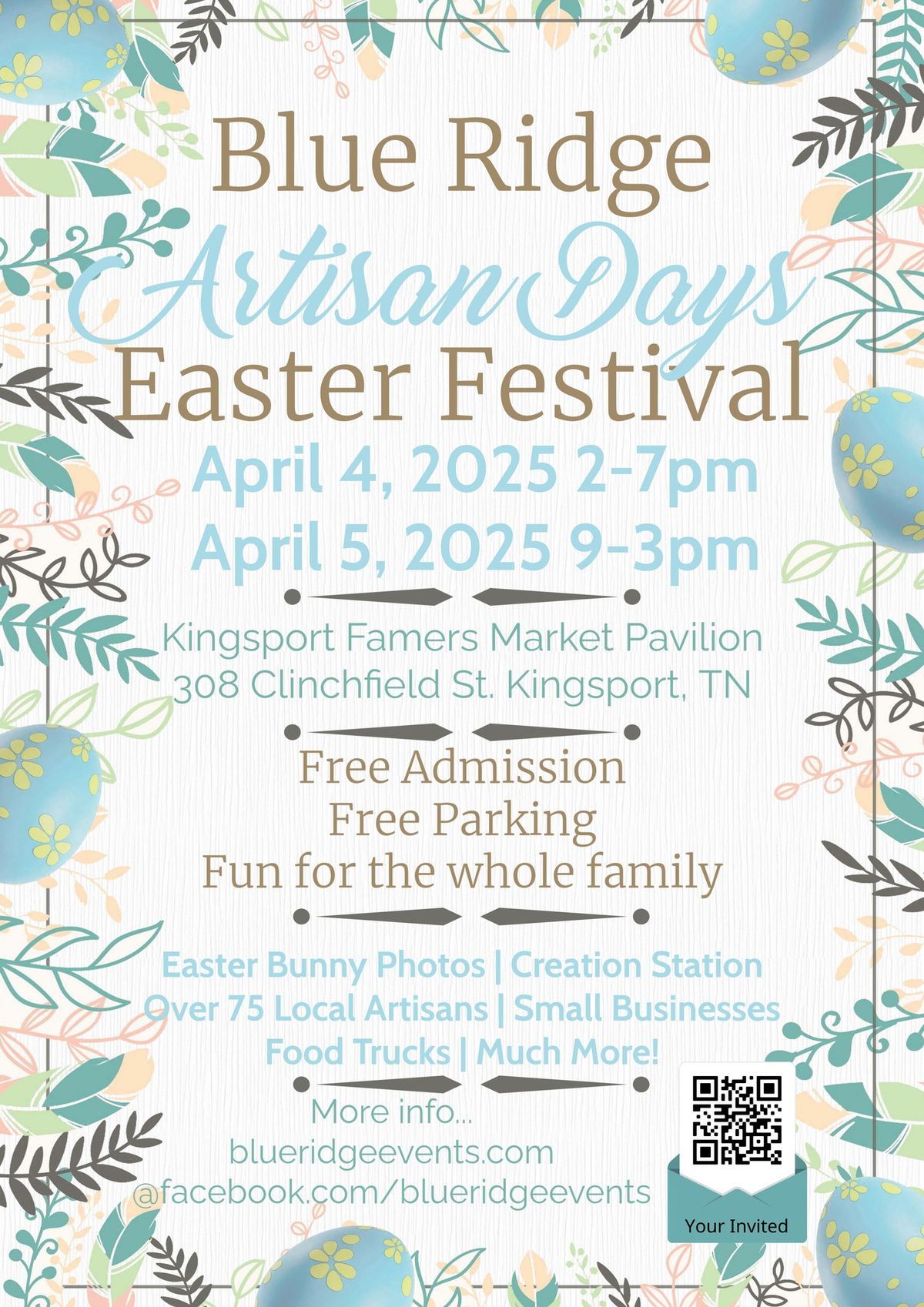 Blue Ridge Artisan Days-Easter Festival