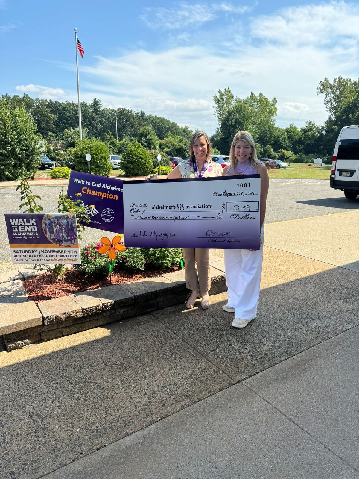 Complete Care at Kimberly Hall North - Walk to End Alzheimers Event