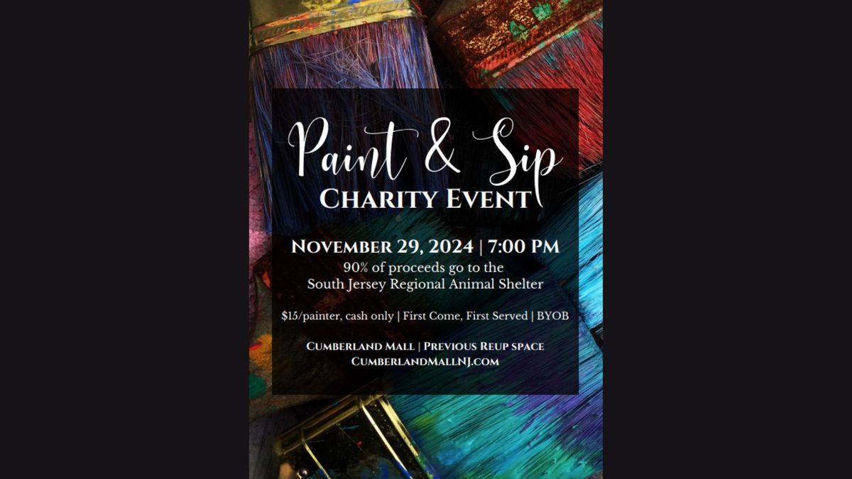 Paint & Sip Charity Event