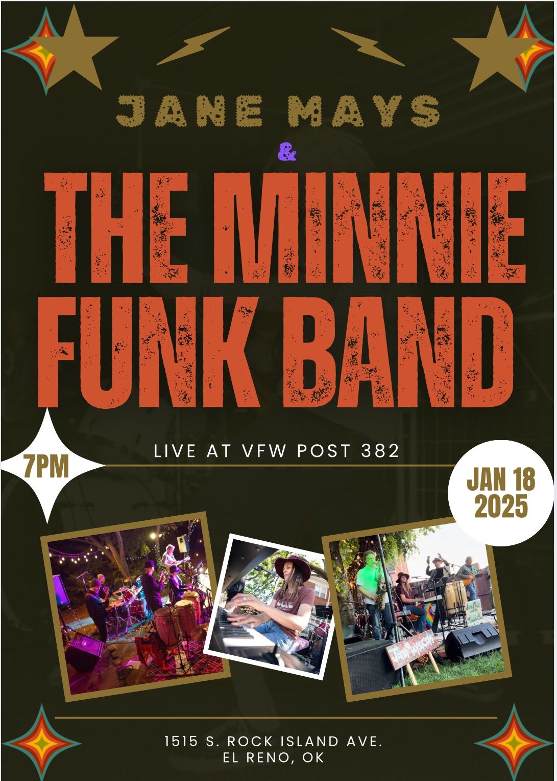 Jane Mays & The Minnie Funk Band Live @ VFW Post 382