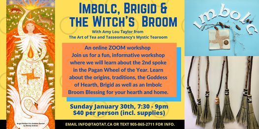 Imbolc, Brigid & the Witch\u2019s Broom