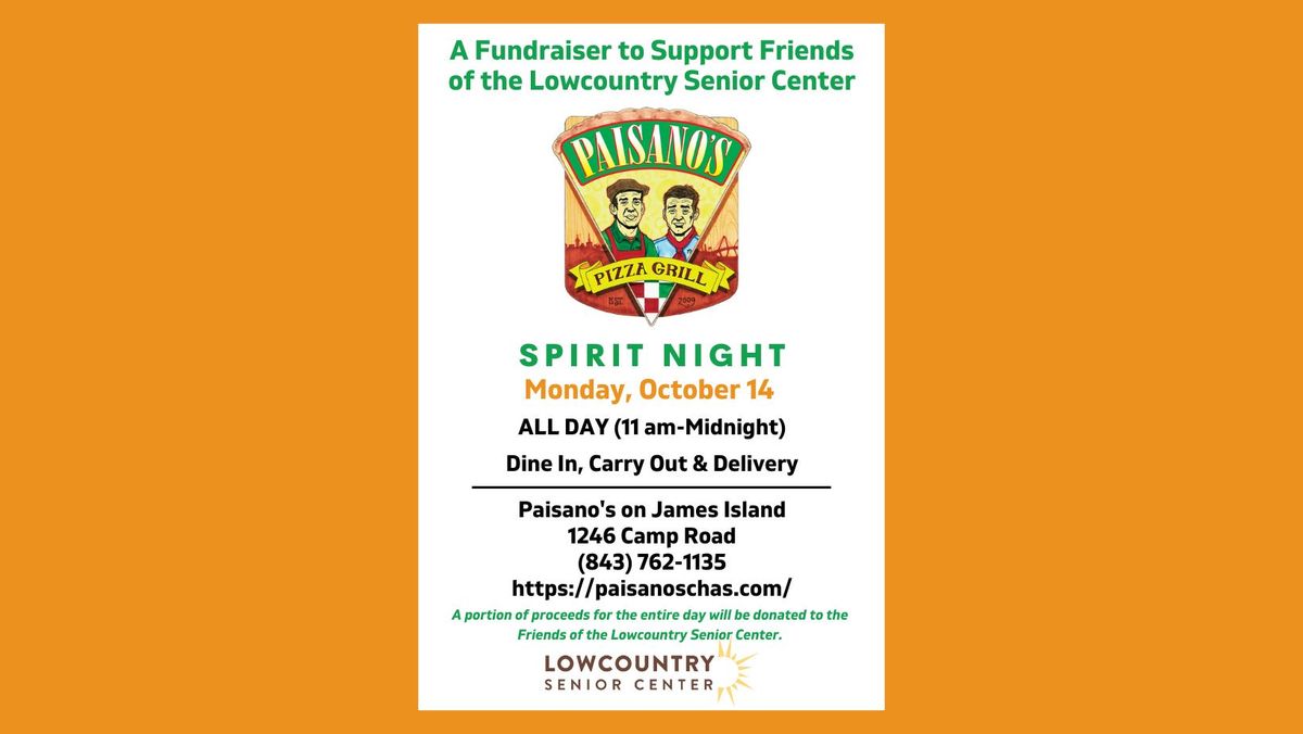 Paisano's Spirit Night