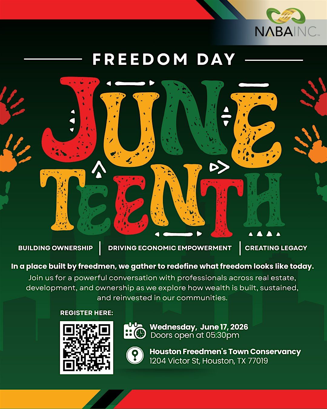 NABA Houston Presents Juneteenth | Buying Back the Block